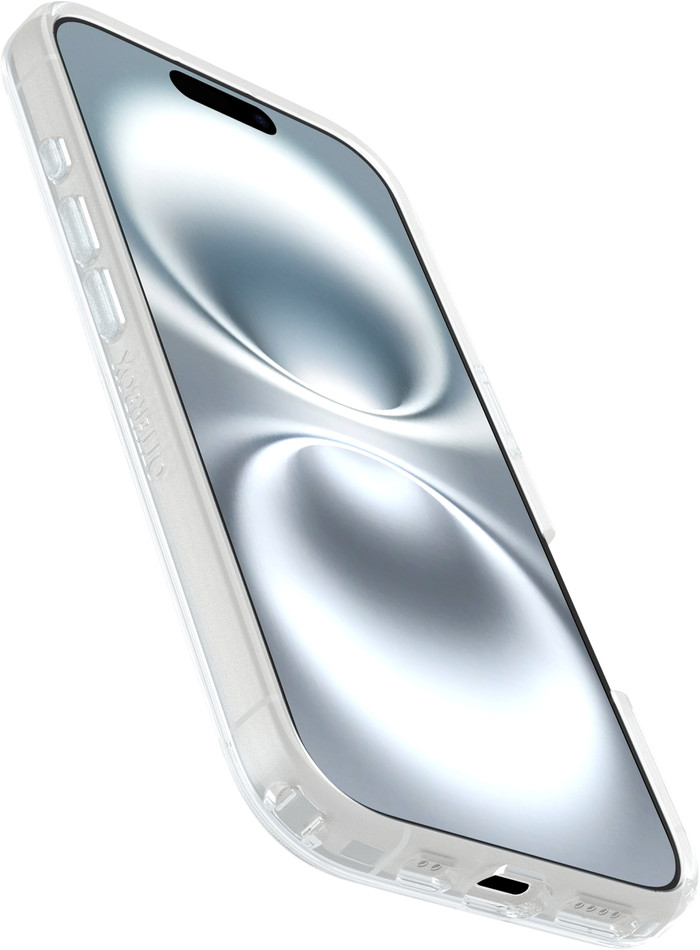 Otterbox Symmetry Apple iPhone 16 Back Cover met MagSafe Magneet Transparant onderkant