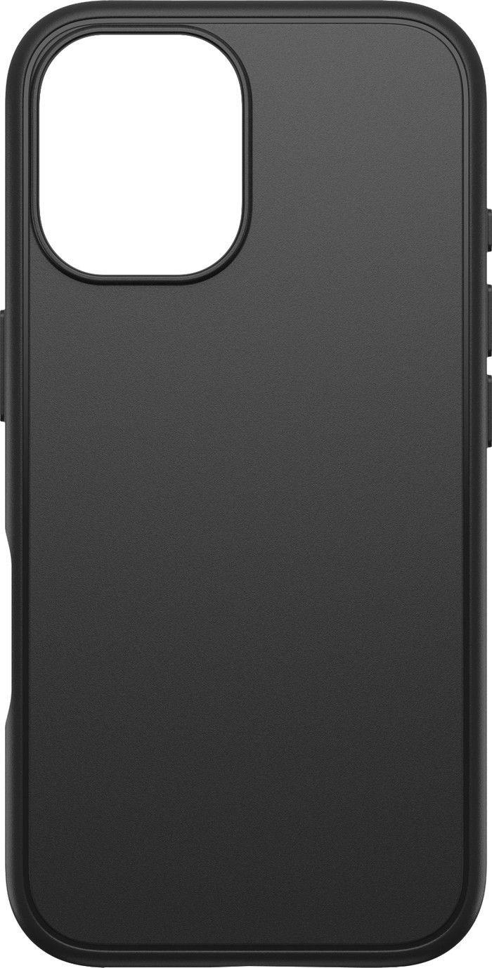 Otterbox Symmetry Apple iPhone 16 Back Cover Zwart Met MagSafe voorkant