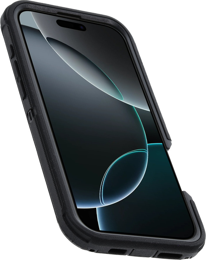 Otterbox Defender Apple iPhone 16 Pro Max Back Cover Zwart onderkant