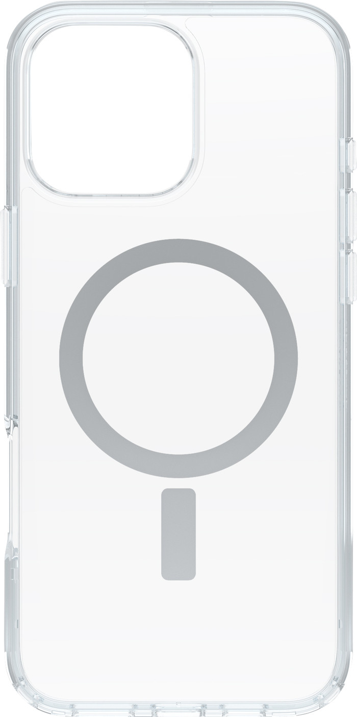 Otterbox Symmetry Apple iPhone 16 Pro Max Back Cover met MagSafe Magneet Transparant voorkant