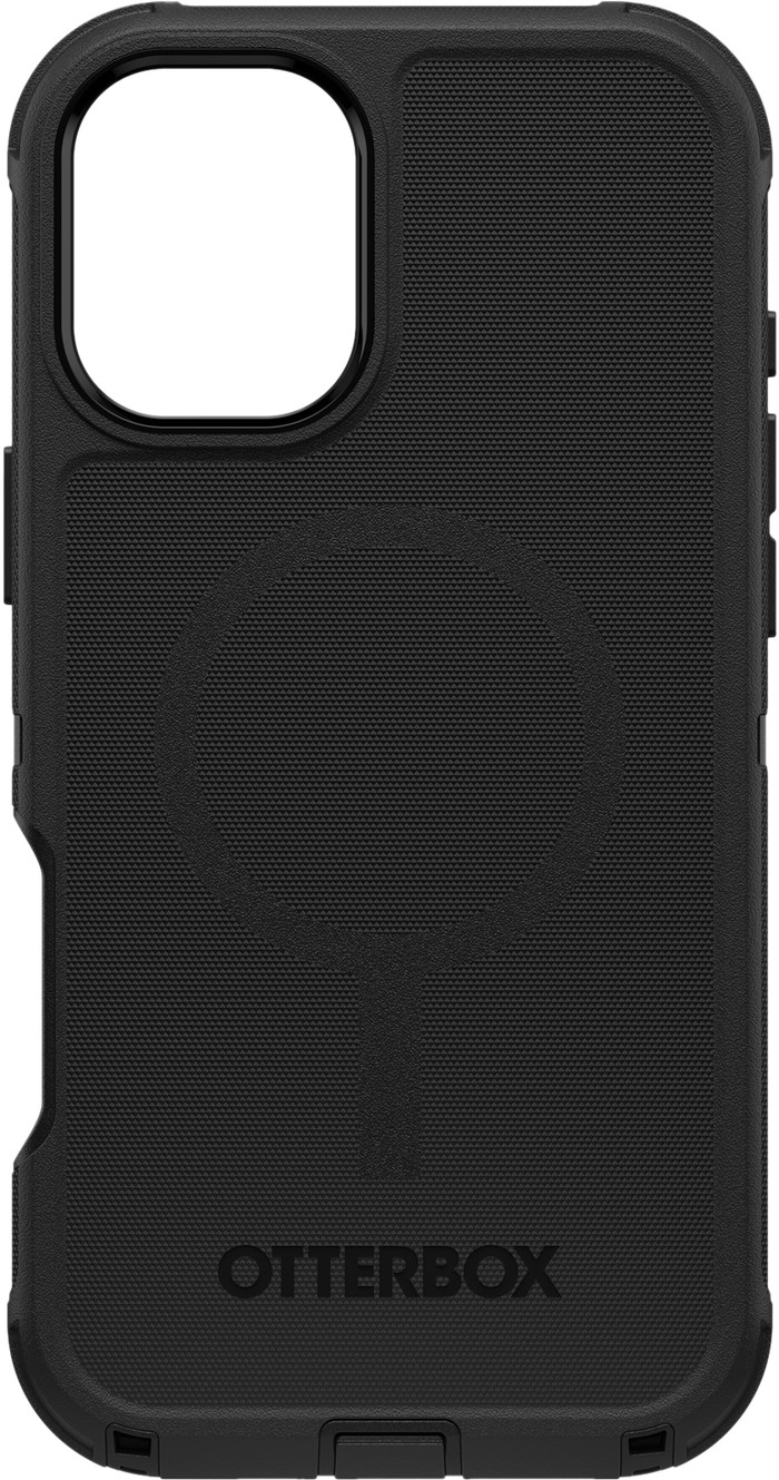 Otterbox Defender Apple iPhone 16 Plus Back Cover Zwart voorkant