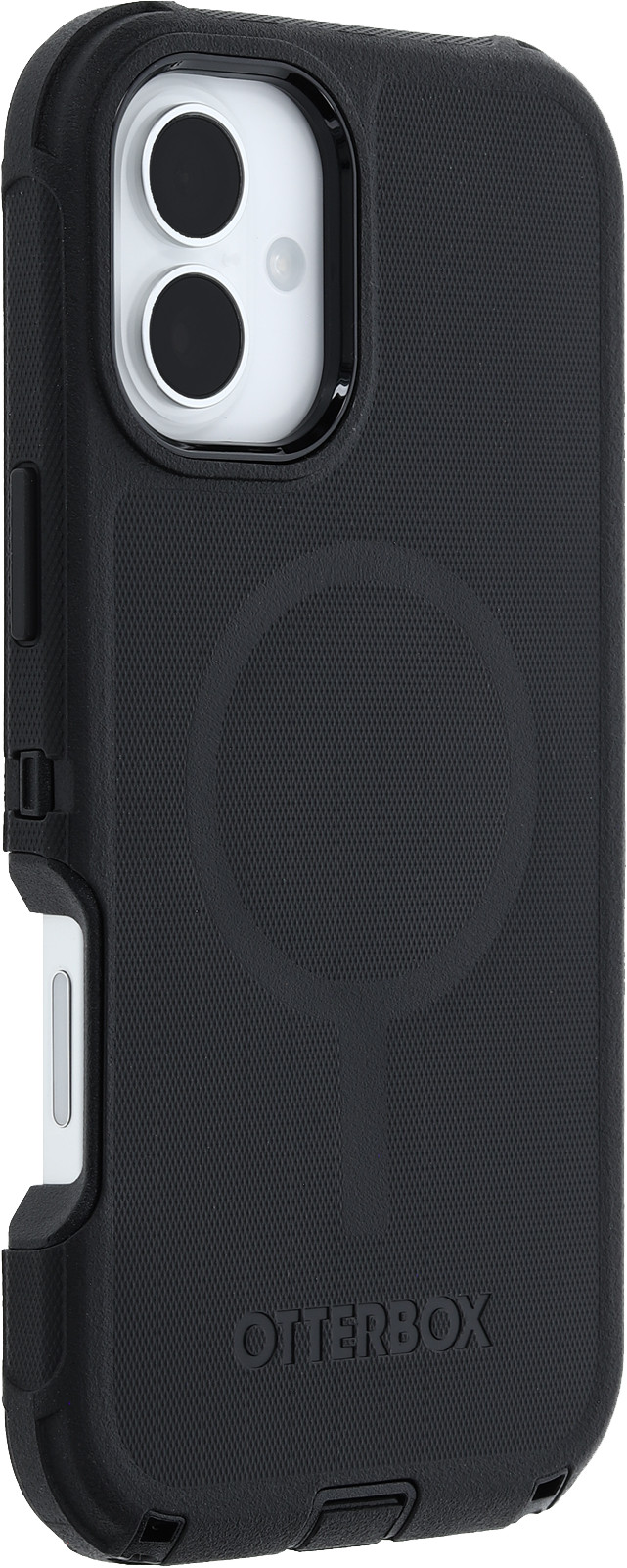 Otterbox Defender Apple iPhone 16 Plus Back Cover Zwart rechterkant