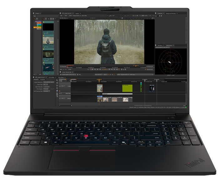 Lenovo ThinkPad P16s Gen 5 (AMD) Copilot+ PC - 21XG002FMH OLED QWERTY voorkant