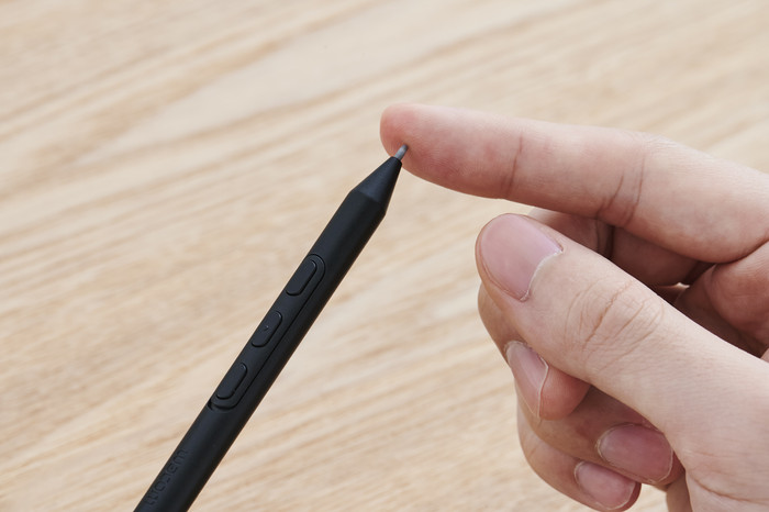 Wacom Movink 13 product in gebruik