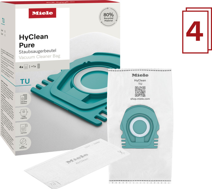 Miele TU HyClean Pure  (4 stuks) voorkant