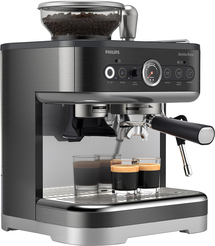 Philips Barista Brew PSA3218/10 linkerkant