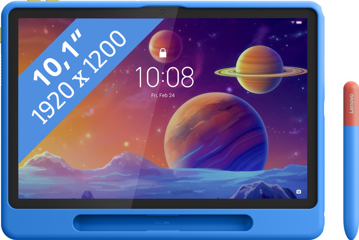 Lenovo Tab 64GB Wifi Grijs met Kids Cover en Stylus Main Image