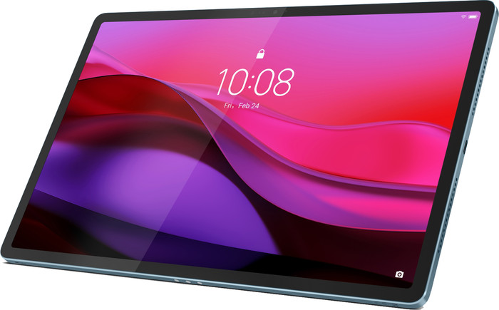 Lenovo Yoga Tab Plus 256GB Wifi Blauw met Stylus en Toetsenbordhoes QWERTY rechterkant