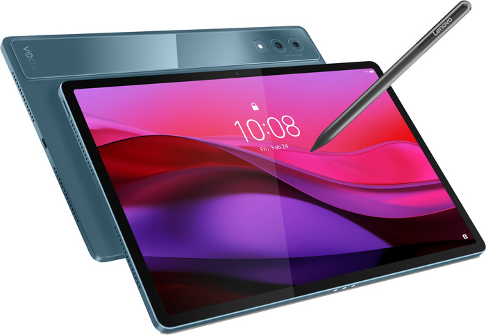 Lenovo Yoga Tab Plus 256GB Wifi Blauw met Stylus en Toetsenbordhoes QWERTY samengesteld product