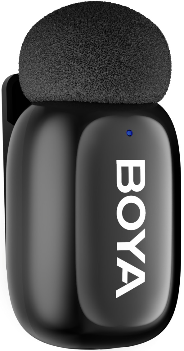 Boya Mini Ultra-Mini Zwart (Usb C en Lightning) rechterkant