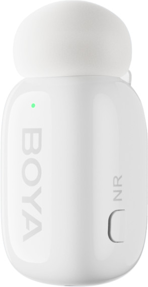 BOYA Mini Ultra-Mini White (USB-C and Lightning) front
