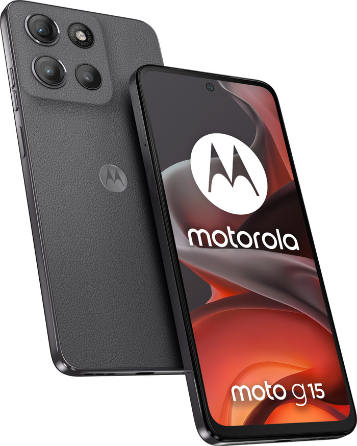 Motorola Moto G15 128GB Grijs 4G samengesteld product