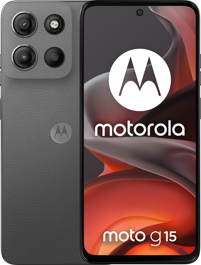 Motorola Moto G15 128GB Grijs 4G Main Image