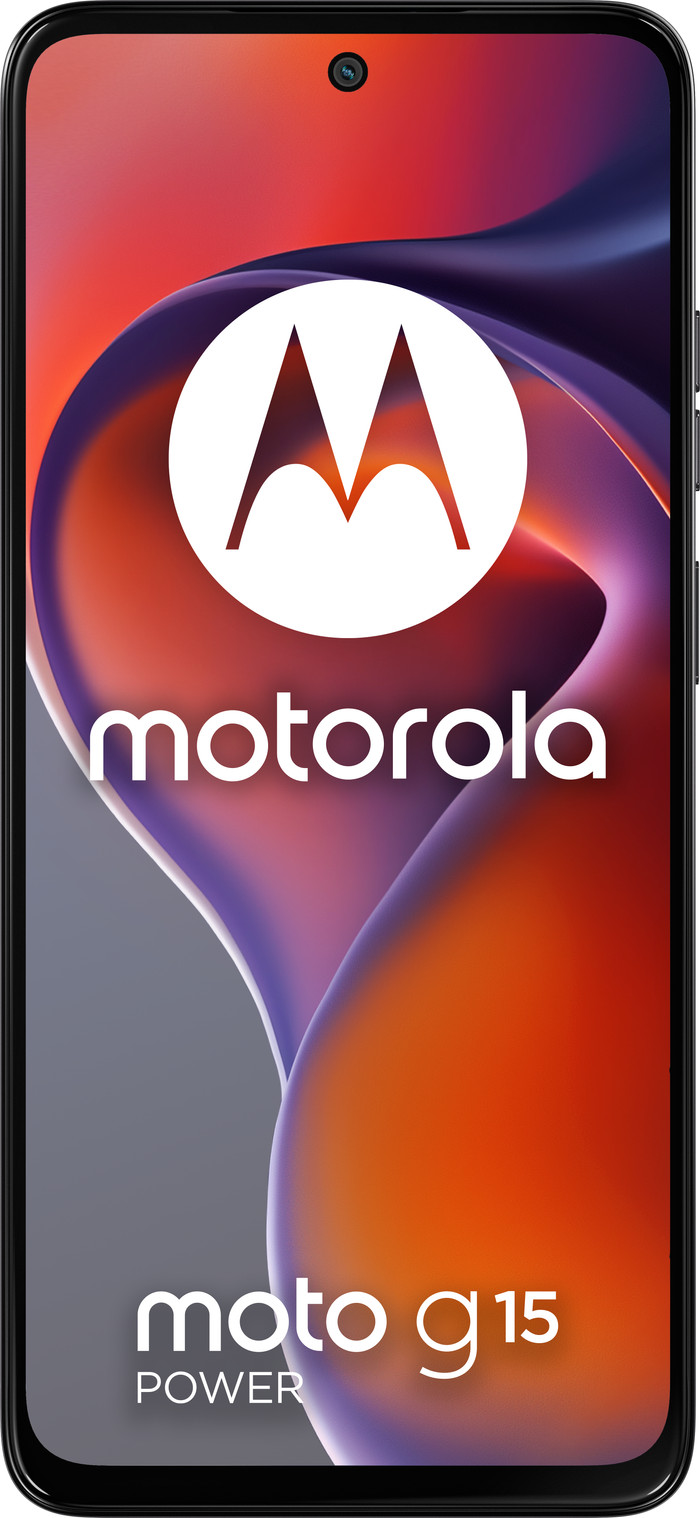Motorola Moto G15 Power 256GB Grijs 4G voorkant