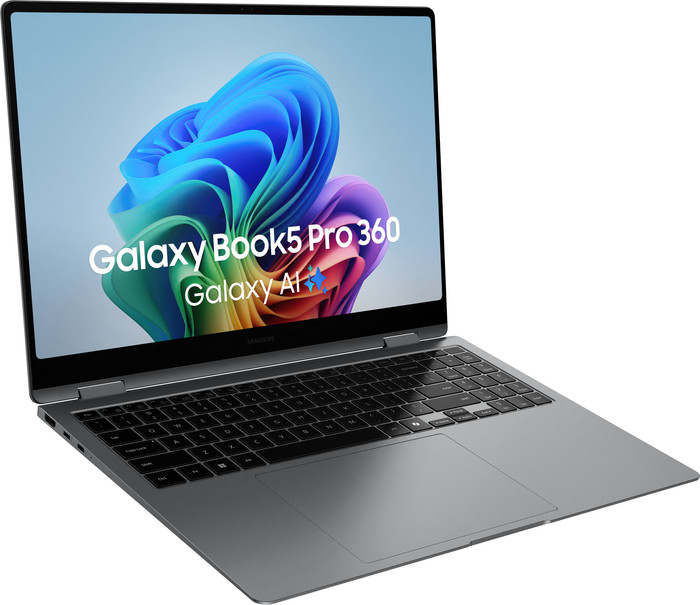 Samsung Galaxy Book5 Pro 360 OLED Copilot+ PC NP960QHA-KG1NL left side