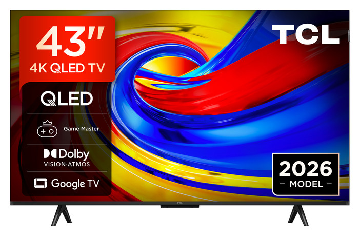 TCL 43" QLED P79L (2026) voorkant