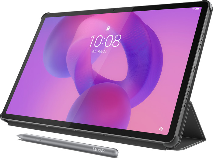 Lenovo Idea Tab Pro 12,7 inch 256GB Wifi Grijs + Book Case Grijs detail