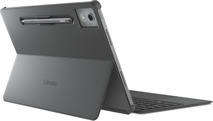 Lenovo Idea Tab Pro Toetsenbord Hoes QWERTY Grijs achterkant