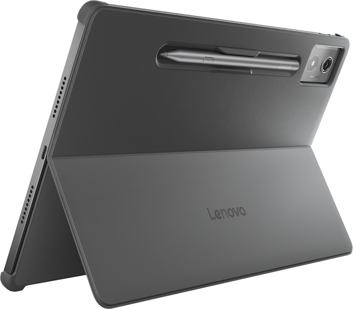 Lenovo Idea Tab Pro Toetsenbord Hoes QWERTY Grijs linkerkant