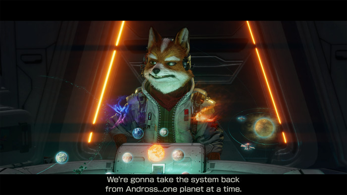 Star Fox Nintendo Switch 2 product in gebruik