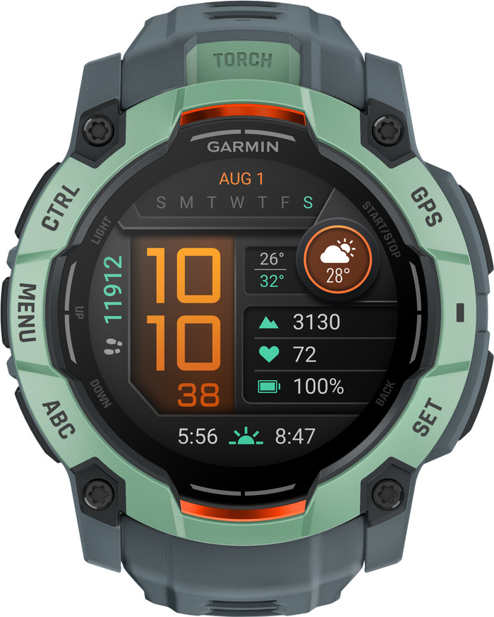Garmin Instinct 3 50mm Groen voorkant