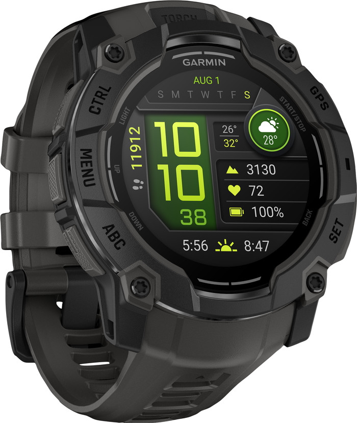 Garmin Instinct 3 50mm Black left side