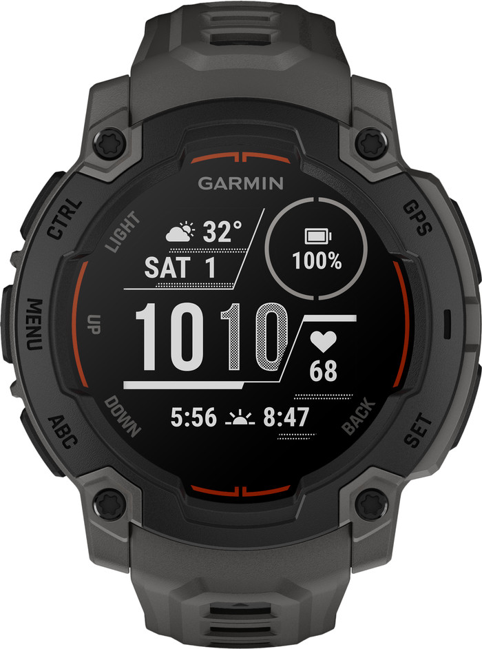 Garmin Instinct E 45mm Black/Gray front