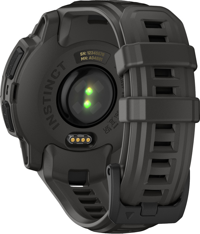 Garmin Instinct E 45mm Black/Gray back