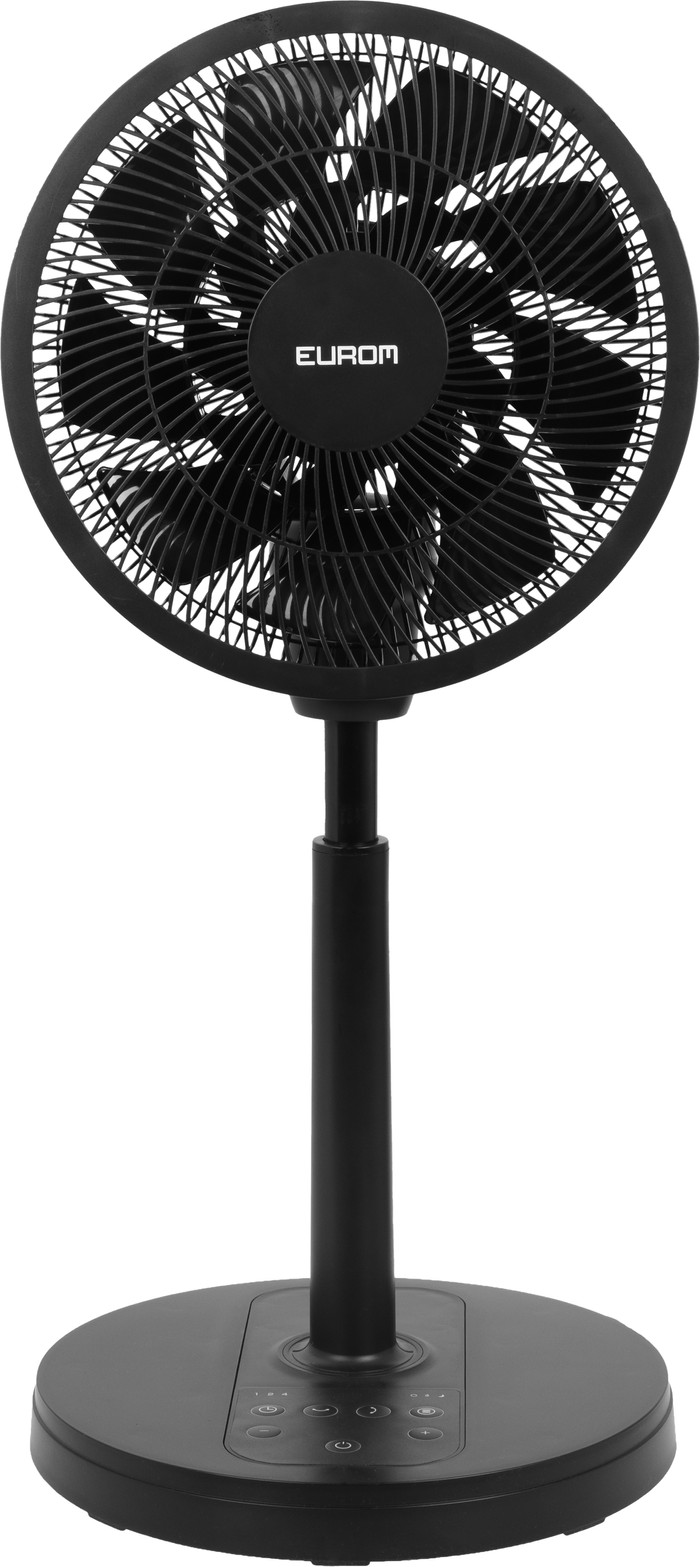 Eurom The Silent Vento 3DS Zwart voorkant