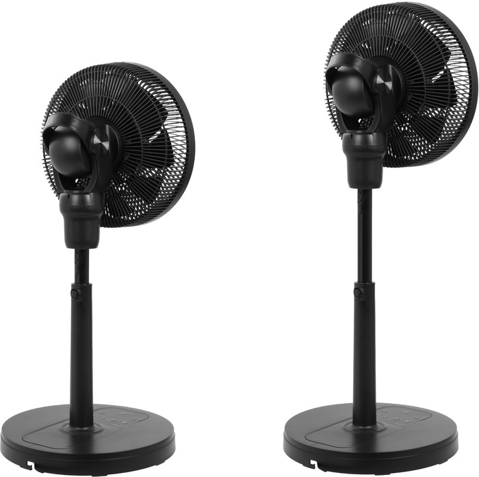 Eurom The Silent Vento 3DS Zwart achterkant