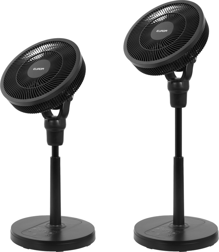 Eurom The Silent Vento 3DS Zwart rechterkant