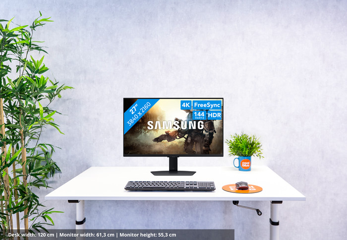 Samsung Odyssey G7 LS27DG702EUXEN visual Coolblue 1