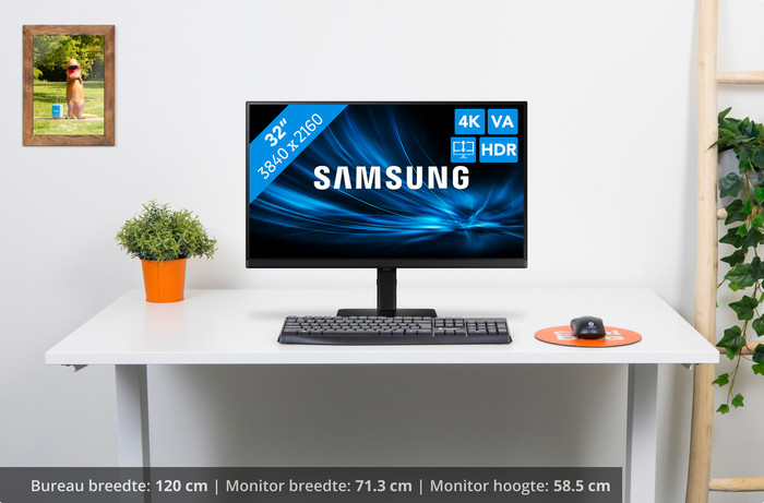 Samsung LS32D800UAUXEN visual Coolblue 1