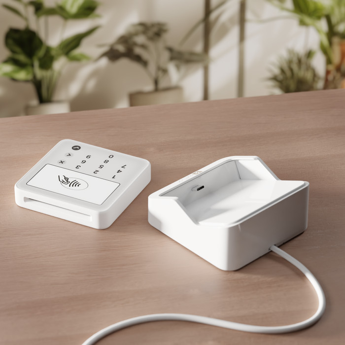 SumUp Solo Lite Mobiles Kartenlesegerät + Ladestation zubehör