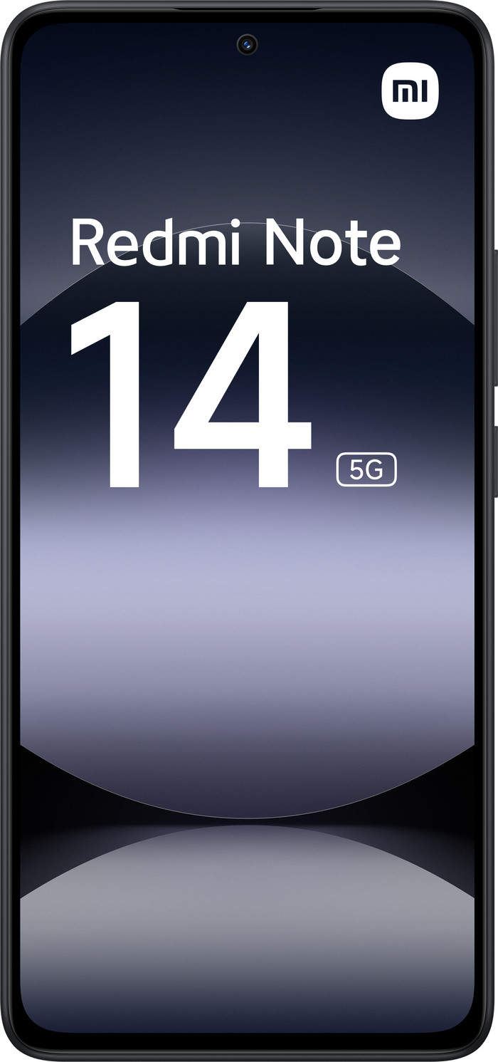Redmi Note 14 256GB Zwart 5G voorkant