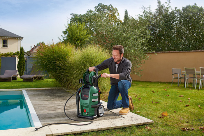 Bosch AdvancedAquatak 150 product in gebruik