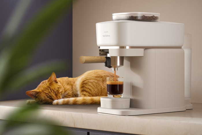 Philips Baristina BAR302/20 product in gebruik