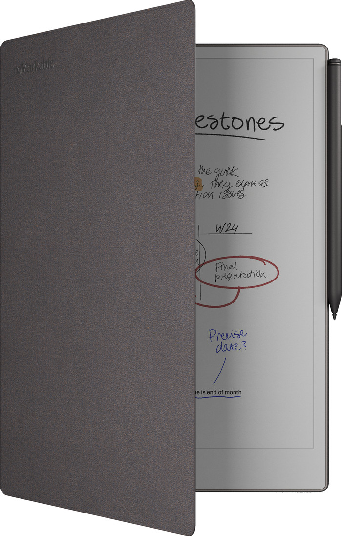 reMarkable Paper Pro Mosaic Weave Book Folio Basalt Main Image