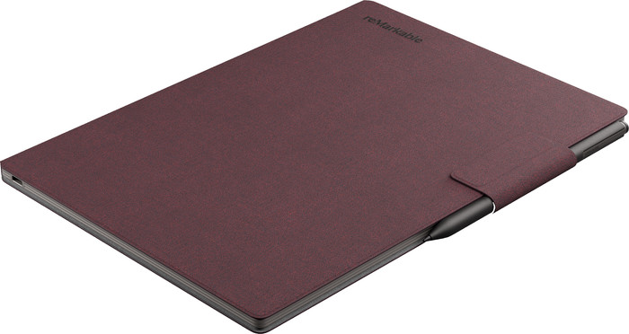 reMarkable Paper Pro Mosaic Weave Book Folio Red detail