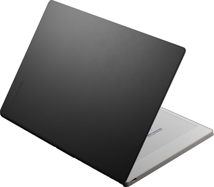 reMarkable Paper Pro Book Folio Black Leather detail