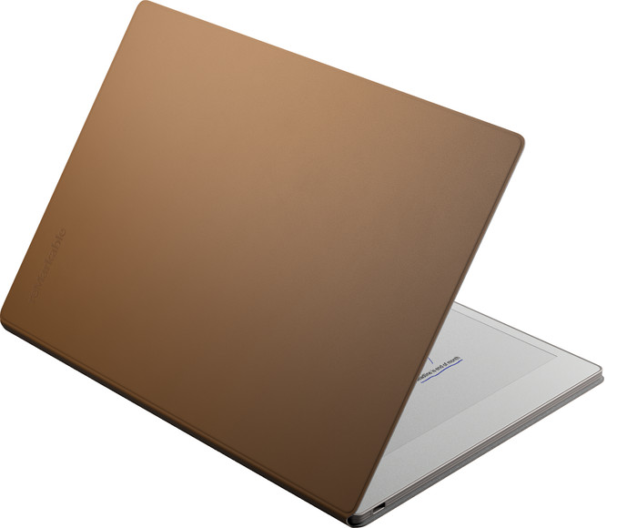 reMarkable Paper Pro Book Folio Brown Leather detail