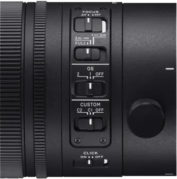 Sigma 70-200mm f/2.8 DG DN OS Sports Sony E-mount detail