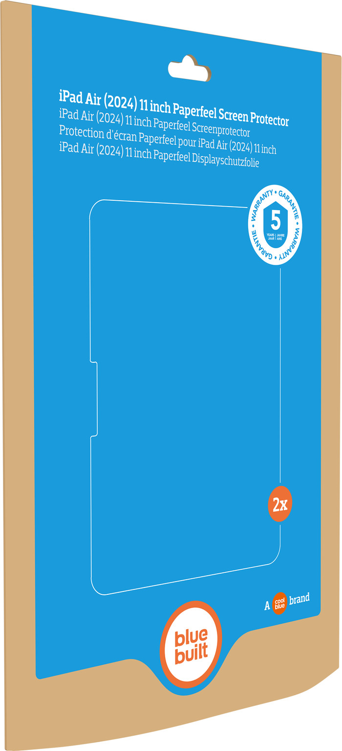 BlueBuilt Apple iPad Air (2025/2024) 11 inches Paperfeel Screen Protector packaging