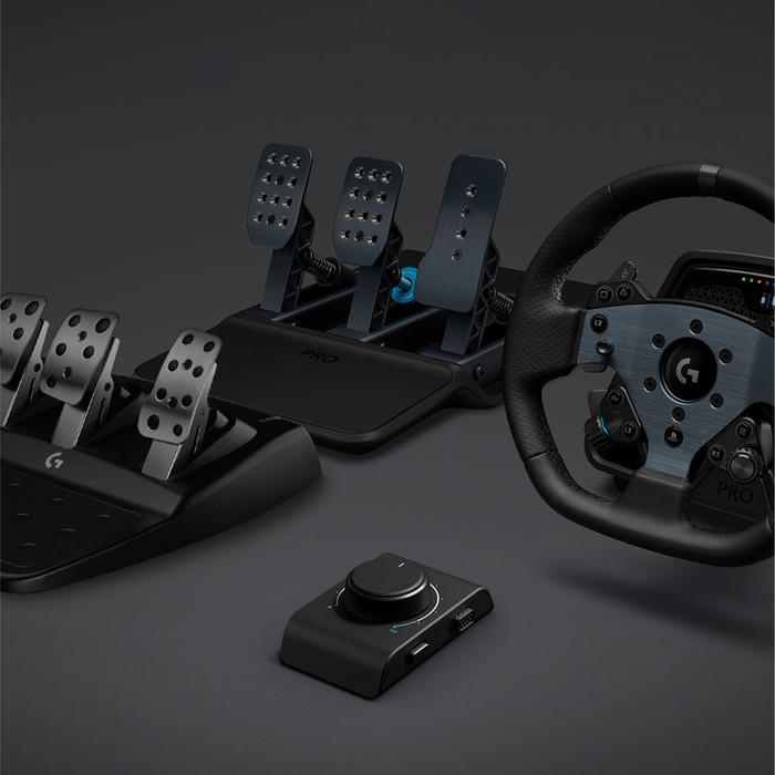 Logitech Driving Force Shifter + Racing adapter product in gebruik