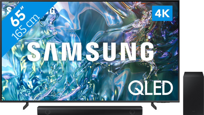 Samsung QLED 4K 65Q64D (2024) + Samsung HW-B530 (2022) Main Image