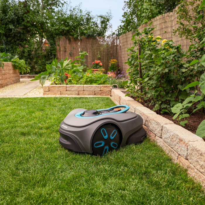 Gardena Smart Sileno Free 600 product in gebruik
