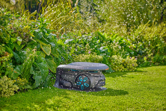 Gardena Smart Sileno Free 600 product in gebruik