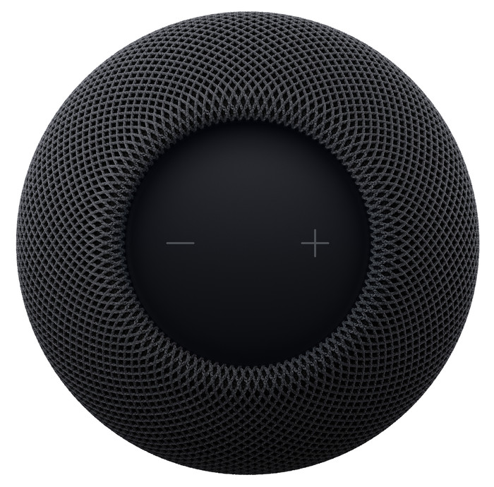 Apple HomePod mini 2 Zwart bovenkant