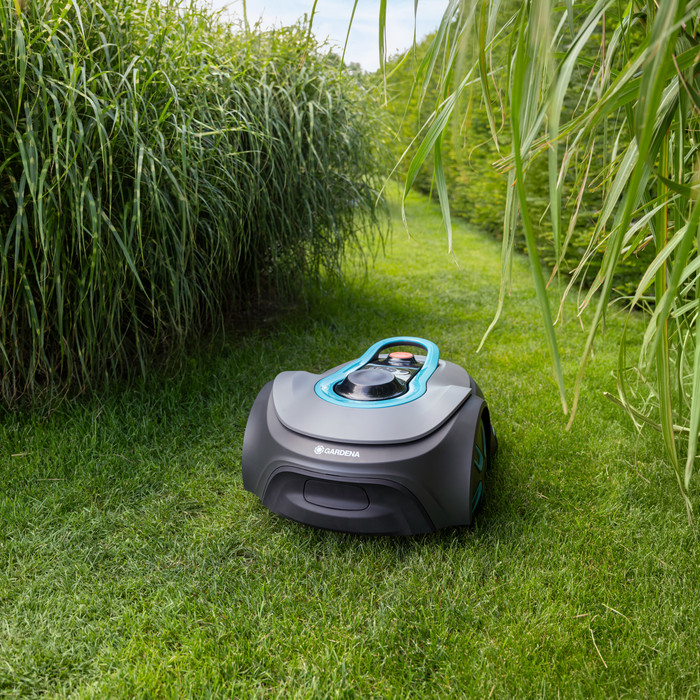 Gardena Smart Sileno Free 600 product in gebruik