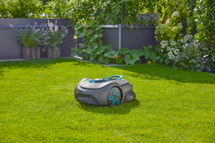 Gardena Smart Sileno Free 1500 product in gebruik